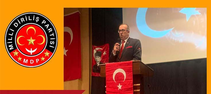 MİLLİ DİRİLİŞ PARTİSİ Lideri Karar Defterini İmzaladı